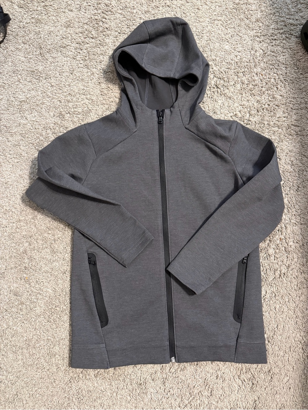 Old Navy Gray Kids Full-Zip Hoodie